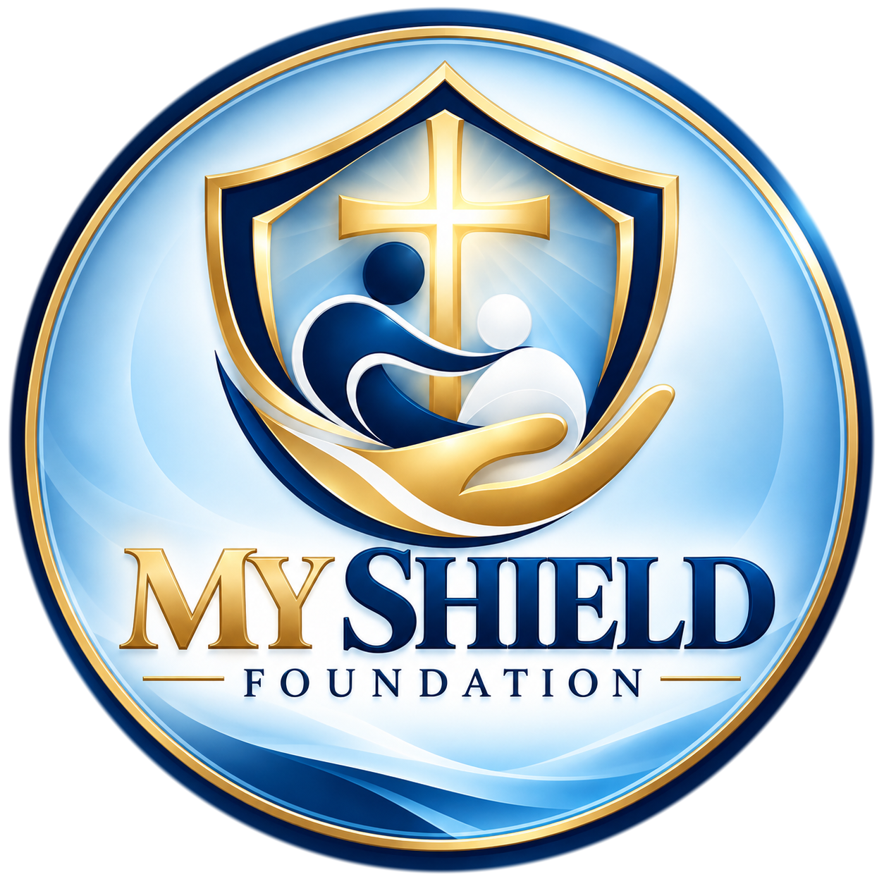 My Shield Foundation logo — Compassion, Support, Hope